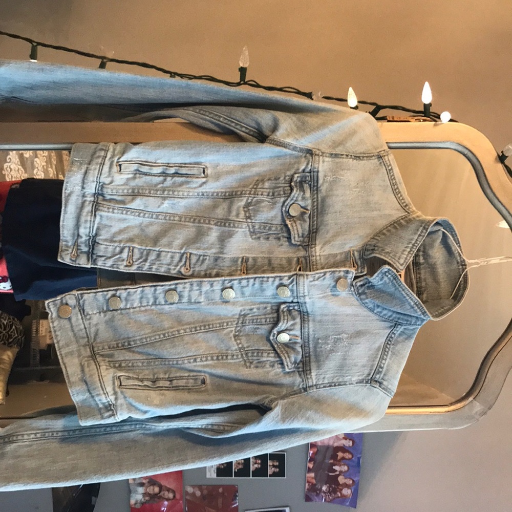Garage, light washed Jean jacket